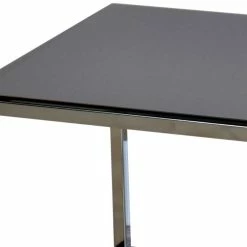100x48 Cm Design Couchtisch Mit Schwarzglas Platte - Barrios 7 100x48 Cm Design Couchtisch Mit Schwarzglas Platte - Barrios -Bouquet-shop 100x48 cm design couchtisch mit schwarzglas platte und chrom buegelgestell barrios 03
