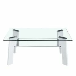 110x60 Wohnzimmer Glastisch Mit Ablage - Masuca 6 110x60 Wohnzimmer Glastisch Mit Ablage - Masuca -Bouquet-shop 110x60 wohnzimmer glastisch mit ablage beine in weiss hochglanz masuca 02