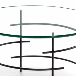 60cm Runder Couchtisch Mit Glasplatte - Prakto 7 60cm Runder Couchtisch Mit Glasplatte - Prakto -Bouquet-shop 60cm runder couchtisch mit glasplatte metallgestell schwarz prakto 03