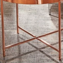 60cm Runder Sofatisch Im Marmor Design Schwarz - Verenetica 9 60cm Runder Sofatisch Im Marmor Design Schwarz - Verenetica -Bouquet-shop 60cm runder sofatisch im marmor design schwarz mit gestell kupfer verenetica 04