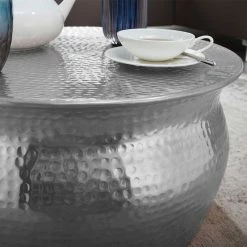 60x31x60 Alu Couchtisch In Silberfarben - Bastia 8 60x31x60 Alu Couchtisch In Silberfarben - Bastia -Bouquet-shop 60x31x60 alu couchtisch in silberfarben handgearbeitet bastia 03