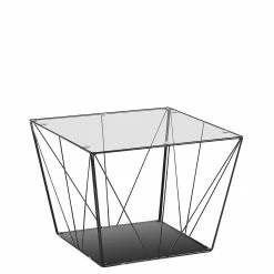 Alternative view of 60x43x60 Sofatisch Mit Glasplatte - Kerry