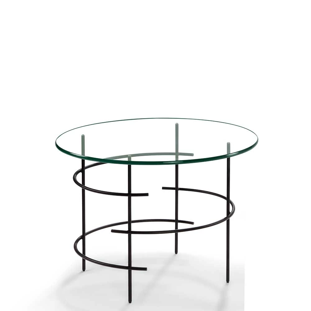 60x46x60 Wohnzimmer Glastisch Modern - Tobblino – Bild 2