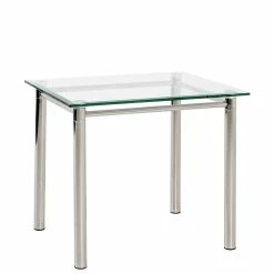 Alternative view of 60x53x50 Cm Tisch Mit Platte Aus Glas - Marocana