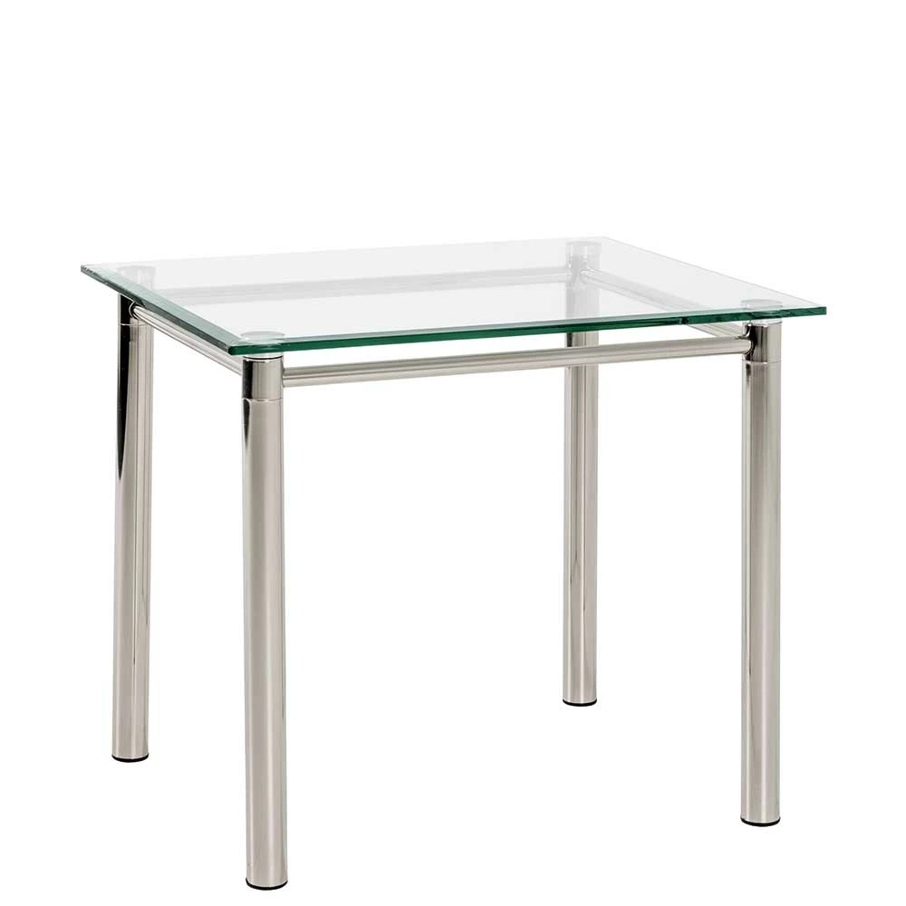 60x53x50 Cm Tisch Mit Platte Aus Glas - Marocana 2 60x53x50 Cm Tisch Mit Platte Aus Glas - Marocana – Bild 2