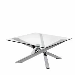 90x90 Cm Sofatisch Mit Mikado Gestell - Asko