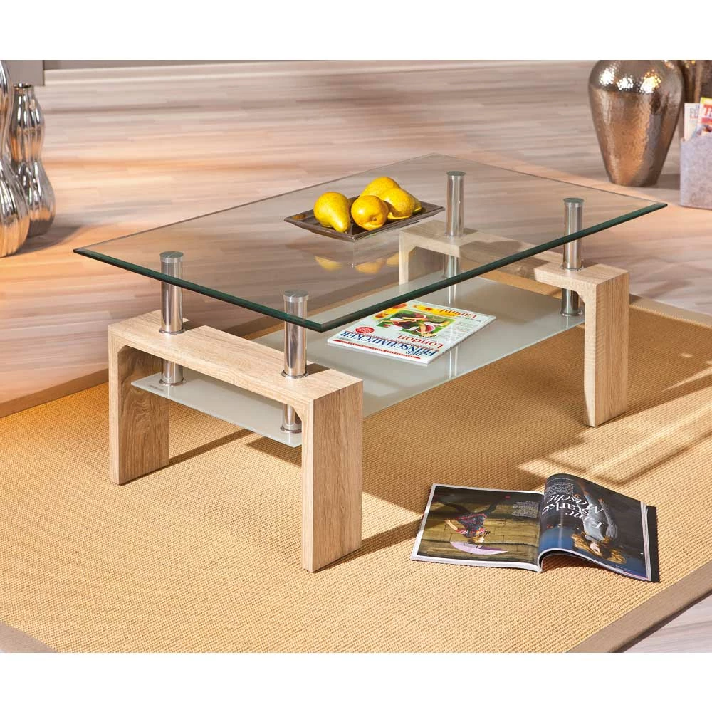 Couchtisch Onda In Eiche Nachbildung 2 Couchtisch Onda In Eiche Nachbildung – Bild 2