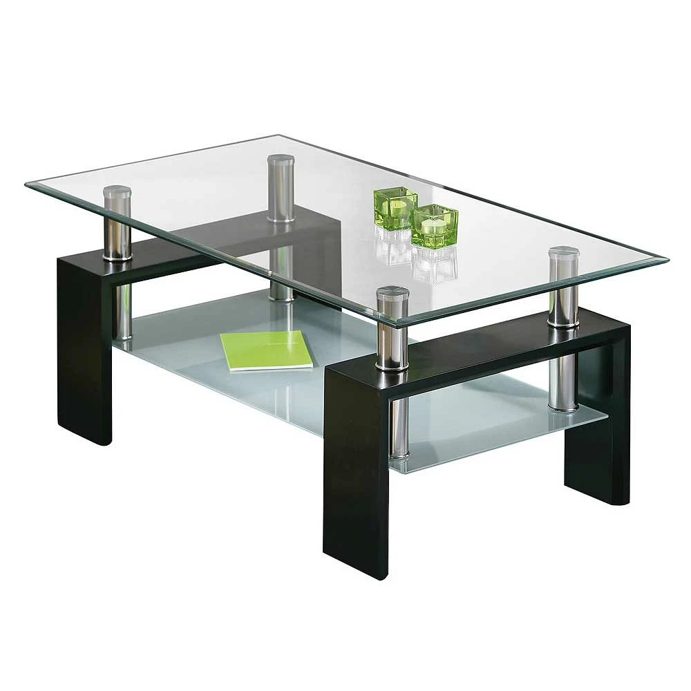 Couchtisch Nairobi Mit Glasplatte