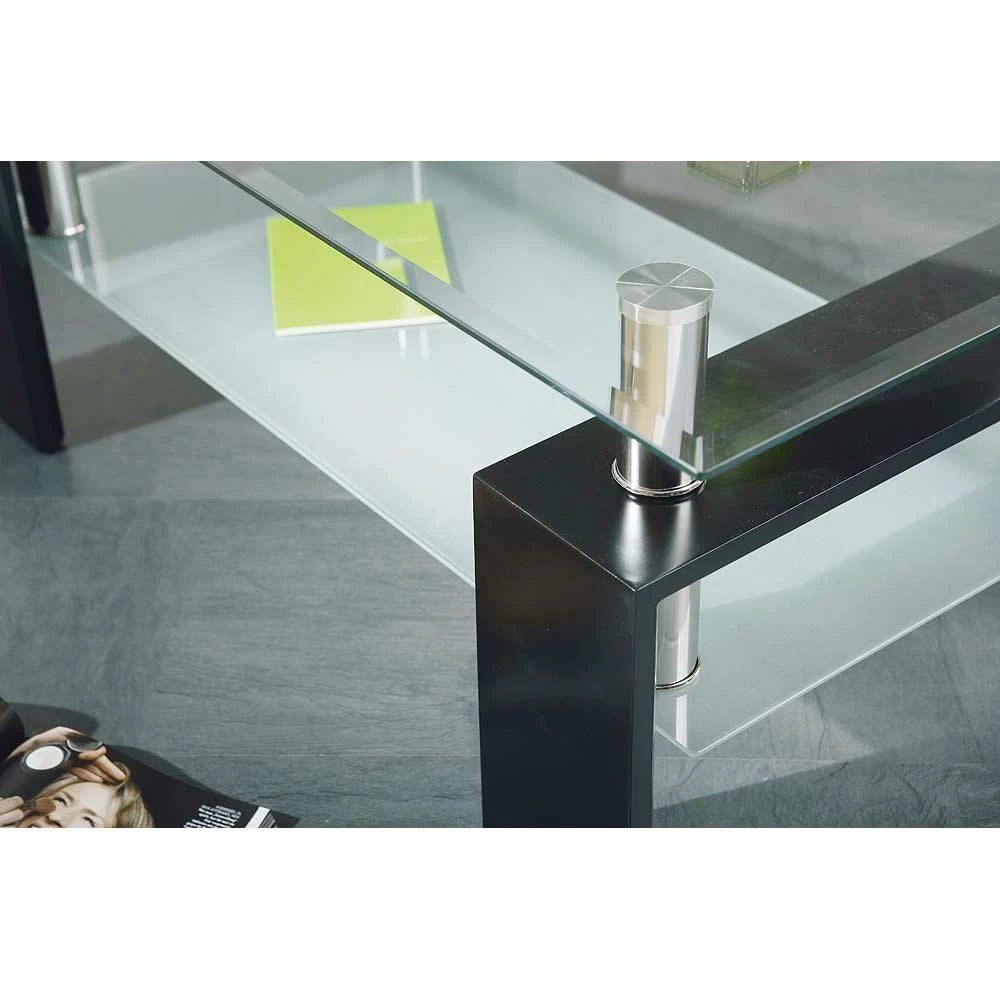 Couchtisch Nairobi Mit Glasplatte – Bild 4