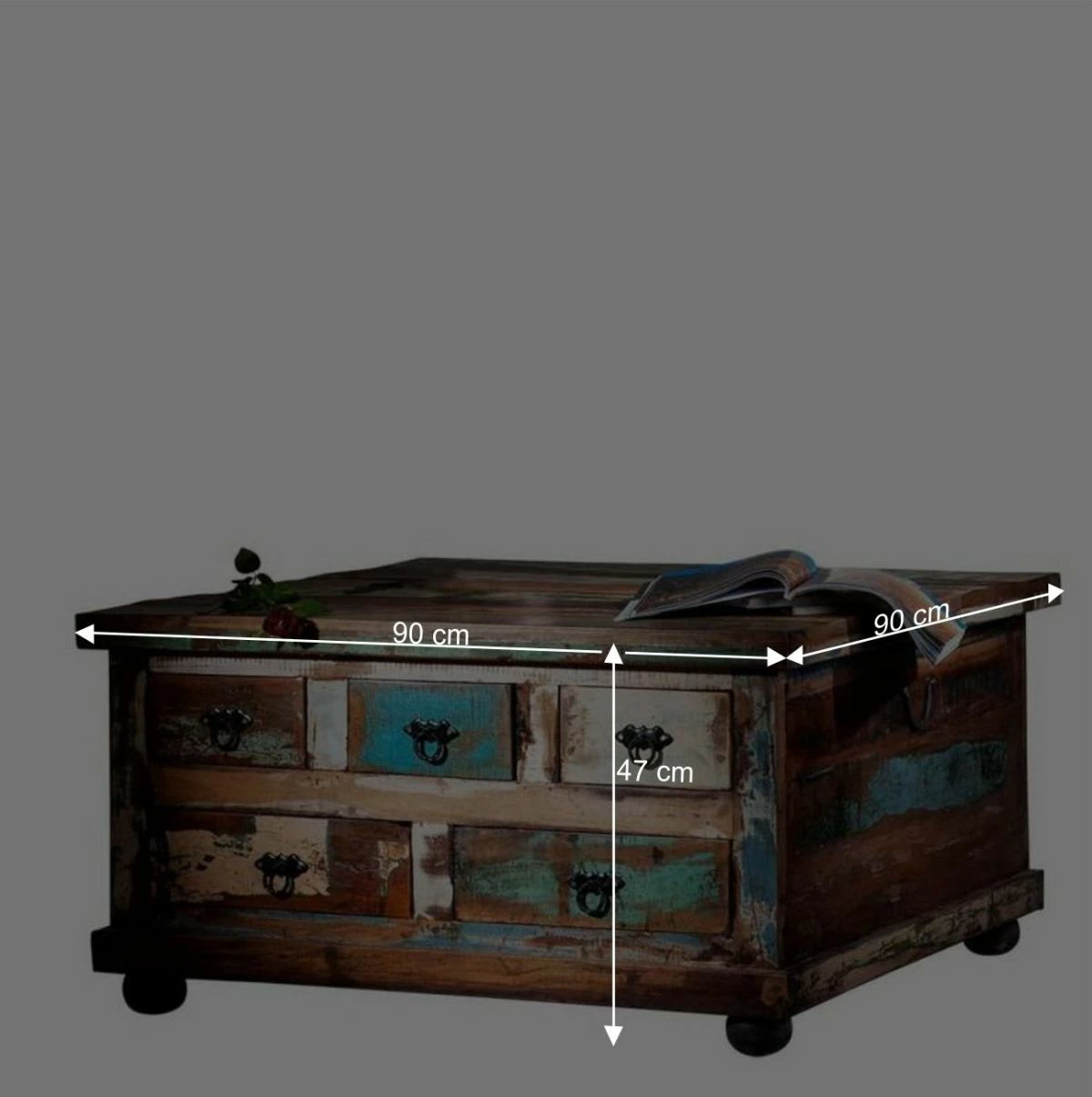 Couchtisch Jamaica Im Vintage Design 6 Couchtisch Jamaica Im Vintage Design – Bild 6