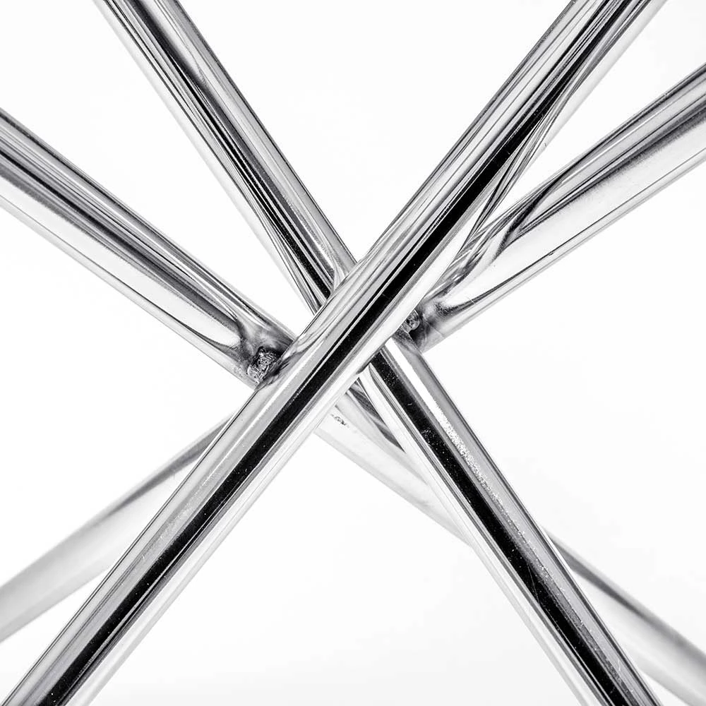 Design Beistelltisch Mit 2 Spiegel Platten - Mossora – Bild 4