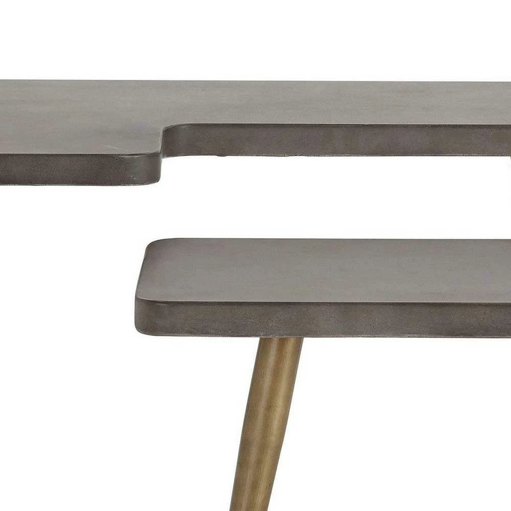 Design Couchtische Mit Betonplatte - Varhida (zweiteilig) 6 Design Couchtische Mit Betonplatte - Varhida (zweiteilig) – Bild 6