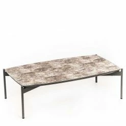 Alternative view of Design Sofatisch In Braun Weiß Mit Grau - Calassina