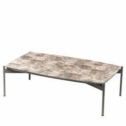 Design Sofatisch In Braun Weiß Mit Grau - Calassina