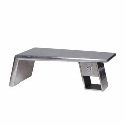 Alternative view of Design Sofatisch Pilot Mit Metall Und Massivholz