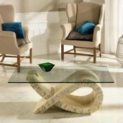 Designer Couchtisch Homestead In Beige