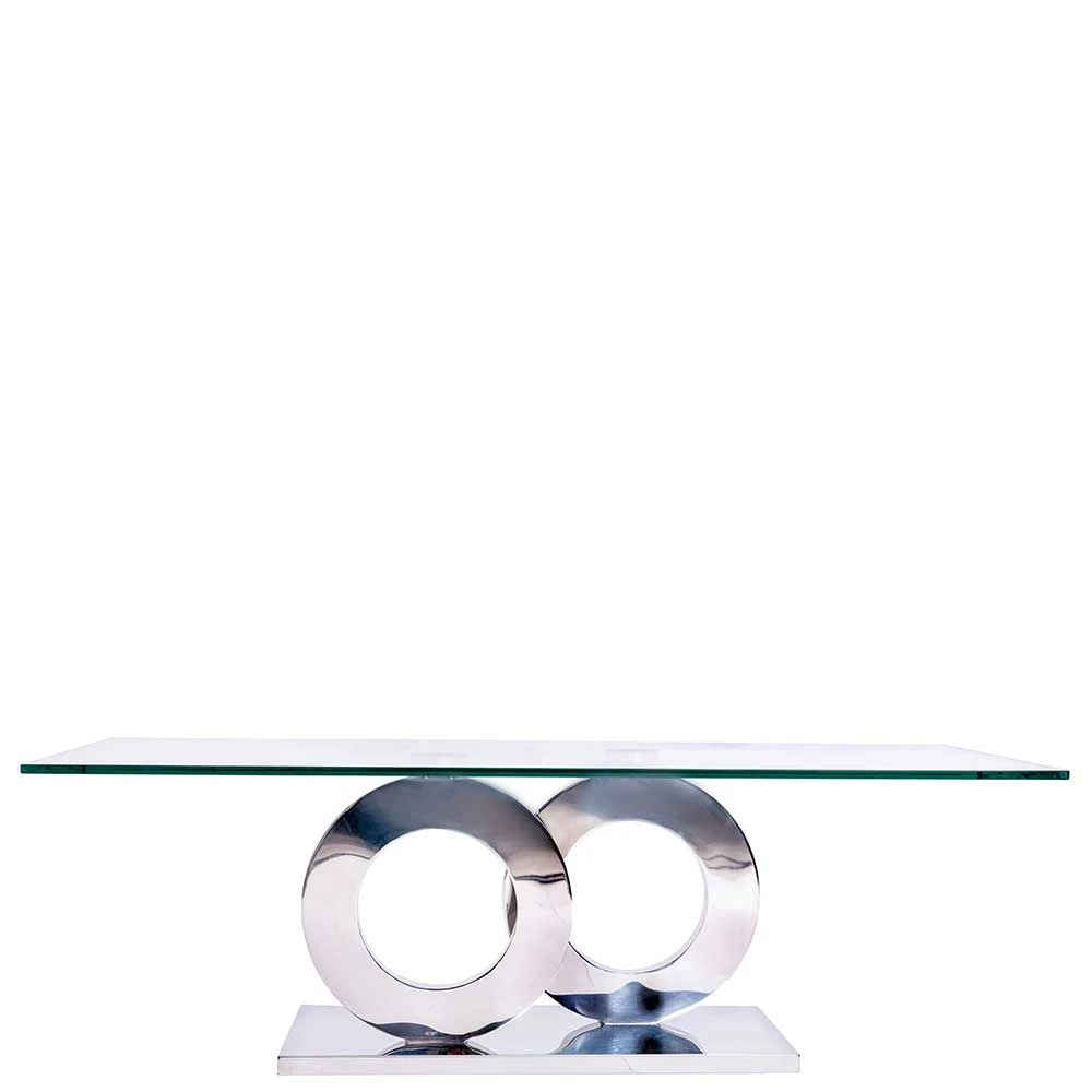 Designer Glastisch Fürs Wohnzimmer - Saltagro 2 Designer Glastisch Fürs Wohnzimmer - Saltagro – Bild 2