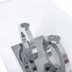 Designer Glastisch Fürs Wohnzimmer - Saltagro 8 Designer Glastisch Fürs Wohnzimmer - Saltagro -Bouquet-shop designer glastisch fuers wohnzimmer mit glaenzendem gestell aus metall saltagro 03