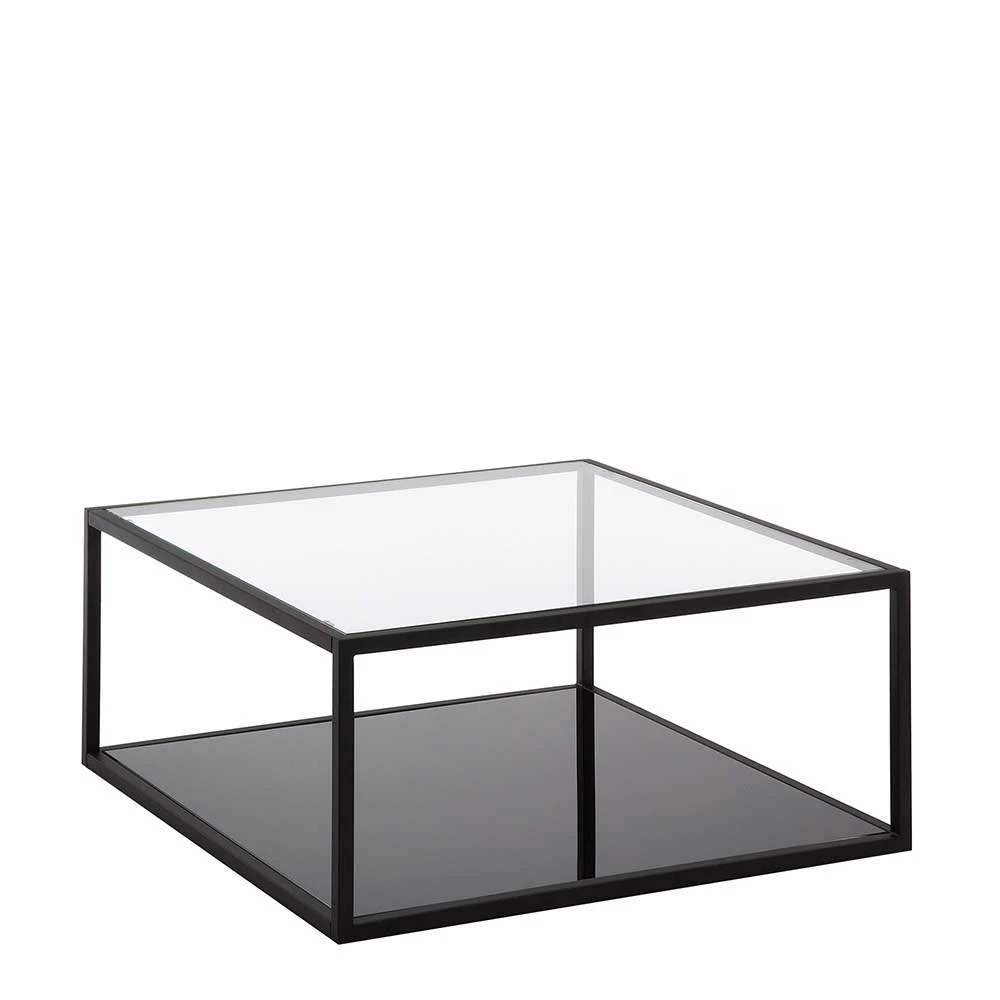 Designer Wohnzimmertisch Aus Glas & Stahl - Gerimia 1 Designer Wohnzimmertisch Aus Glas & Stahl - Gerimia
