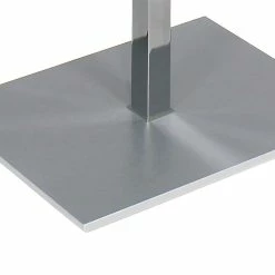 Eleganter Glas Couchtisch Auf Säulengestell - Ballardo -Bouquet-shop eleganter glas couchtisch auf saeulengestell mit gummirollen ballardo 03