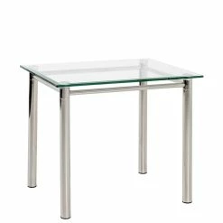 Eleganter Zweisatztisch Aus Glas - Soonga (zweiteilig) 8 Eleganter Zweisatztisch Aus Glas - Soonga (zweiteilig) -Bouquet-shop eleganter zweisatztisch aus glas chrom soonga 03