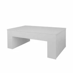 Funktioneller Sofatisch Lotta In Weiß 110x60cm -Bouquet-shop funktioneller sofatisch weiss 110x60cm mit seitlichen auszuegen lotta 04