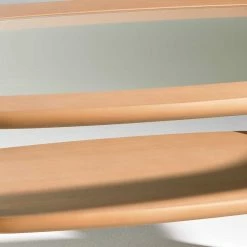 Glas Couchtisch In Oval 115x75 Cm - Rasfera -Bouquet-shop glas couchtisch in oval 115x75 cm aus buche teilmassiv rasfera 04