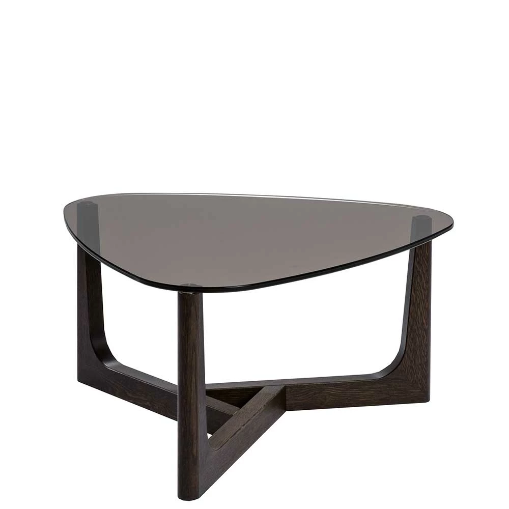 Hochwertiger Couchtisch Aus Rauchglas - Walton 1 Hochwertiger Couchtisch Aus Rauchglas - Walton