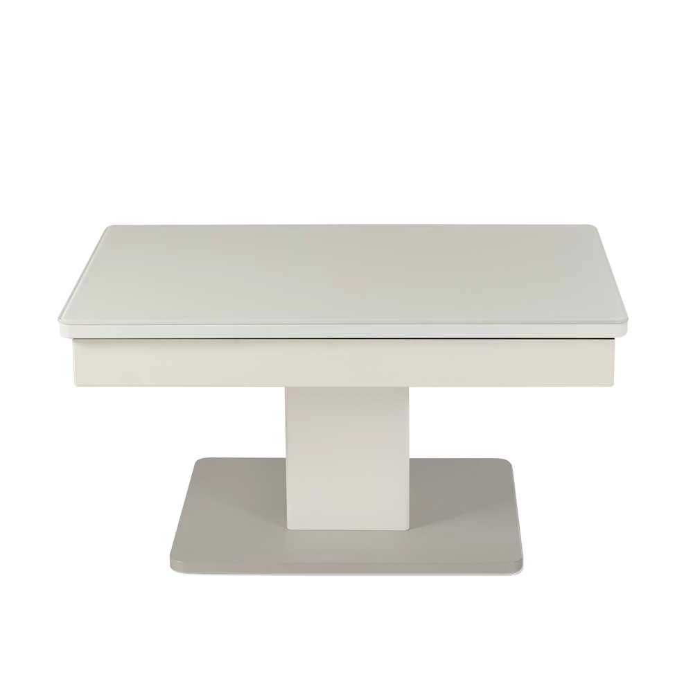 Höhenverstellbarer Couchtisch Greeno In Weiß – Bild 3