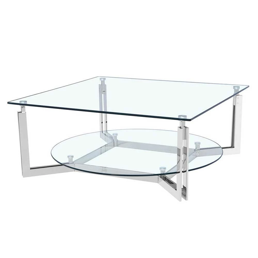 Moderner Wohnzimmertisch Mit Glas - Henissa