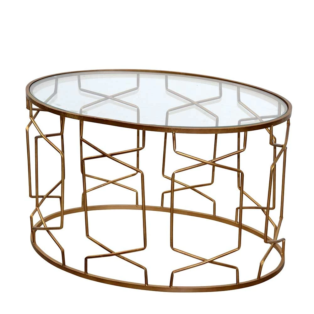 Ovaler Design Couchtisch Aus Klarglas - Arsenal 1 Ovaler Design Couchtisch Aus Klarglas - Arsenal