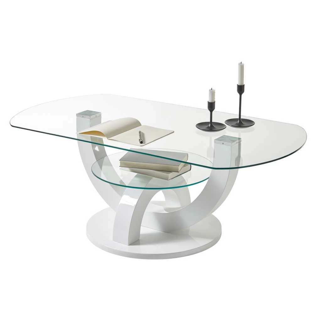Ovaler Design Glastisch Fürs Wohnzimmer - Trucos 2 Ovaler Design Glastisch Fürs Wohnzimmer - Trucos – Bild 2