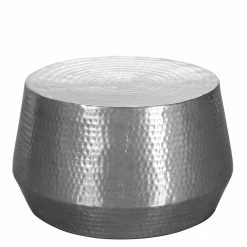 Runder Beistelltisch Aus Aluminium - Caucas