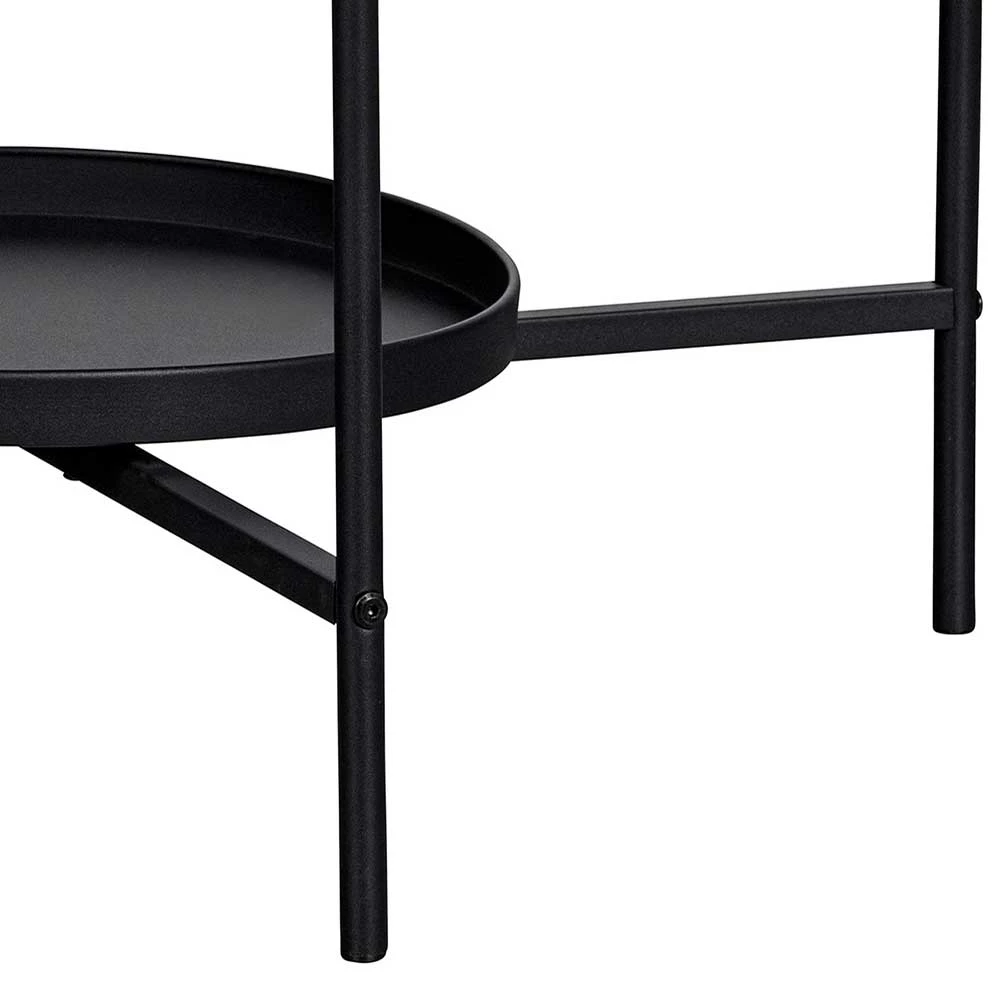 Runder Couchtisch Mit Glasplatte 80x46x80 - Sempore 6 Runder Couchtisch Mit Glasplatte 80x46x80 - Sempore – Bild 6