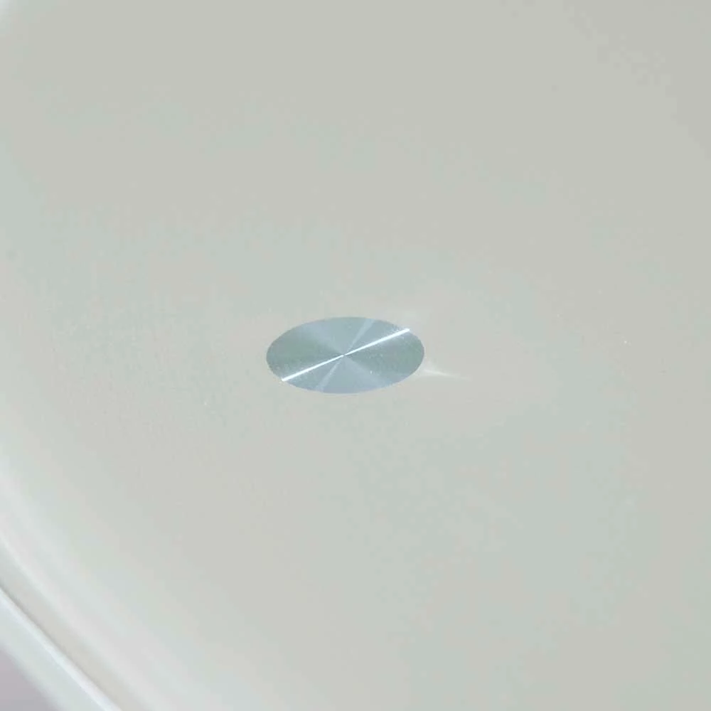 Runder Glasplatten Sofatisch Mit Draht-Gestell - Frantasticas – Bild 4