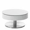 Runder Sofatisch Mit Glasplatte & Staufach - Snacky