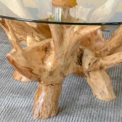 Runder Wohnzimmertisch Aus Glas & Wurzelholz - Casentinos 11 Runder Wohnzimmertisch Aus Glas & Wurzelholz - Casentinos -Bouquet-shop runder wohnzimmertisch aus glas wurzelholz teak massiv casentinos 05