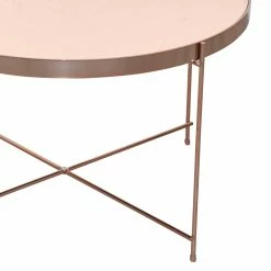 Runder Wohnzimmertisch In Rosegold - Linall 11 Runder Wohnzimmertisch In Rosegold - Linall -Bouquet-shop runder wohnzimmertisch in rosegold aus spiegelglas stahl linall 05