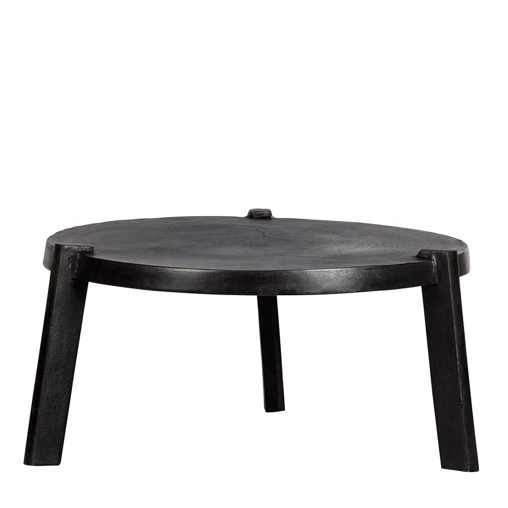 Rundes Industrial Couchtisch Set - Sobotta (zweiteilig) – Bild 3