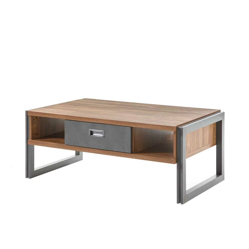 Sofatisch Rompira In Eiche Dunkel Schiefer Grau 1 Sofatisch Rompira In Eiche Dunkel Schiefer Grau