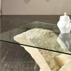 Stein Couchtisch Reading Im Mediterranen Design -Bouquet-shop stein couchtisch mediterranen design v foermig reading 04
