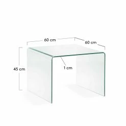 Toller Wangen Glastisch 60x45x60 Cm - Eramina 7 Toller Wangen Glastisch 60x45x60 Cm - Eramina -Bouquet-shop toller wangen glastisch 60x45x60 cm vielseitig einsetzbar eramina 03