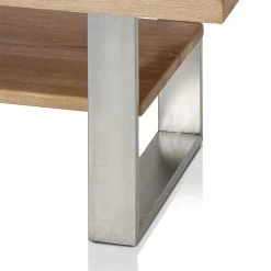 Vollholztisch Mit Bügel-Fuß - Mattia 7 Vollholztisch Mit Bügel-Fuß - Mattia -Bouquet-shop vollholztisch mit buegel fuss aus eiche altholz mattia 03
