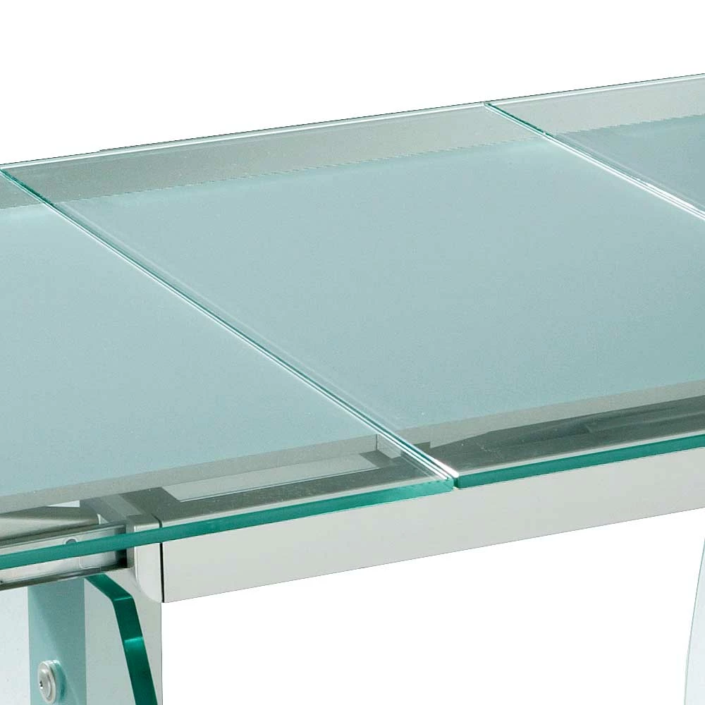 Wohnzimmer Funktionstisch Aus Glas Mit Auszug - Zogaria 5 Wohnzimmer Funktionstisch Aus Glas Mit Auszug - Zogaria – Bild 5