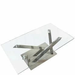 Wohnzimmertisch Mit Mikado Fußgestell - Tudan 9 Wohnzimmertisch Mit Mikado Fußgestell - Tudan -Bouquet-shop wohnzimmertisch mit mikado fussgestell aus glaenzendem metall glasplatte tudan 03